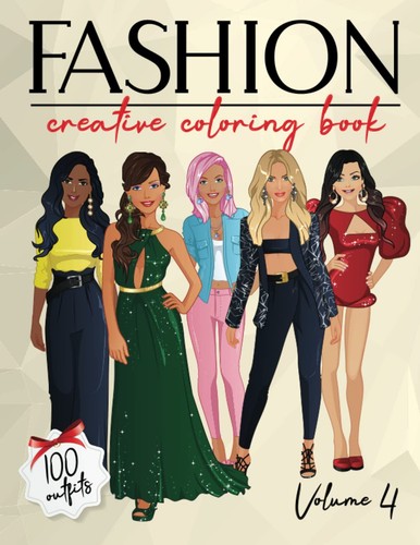 Fashion creative coloring - fashion,
