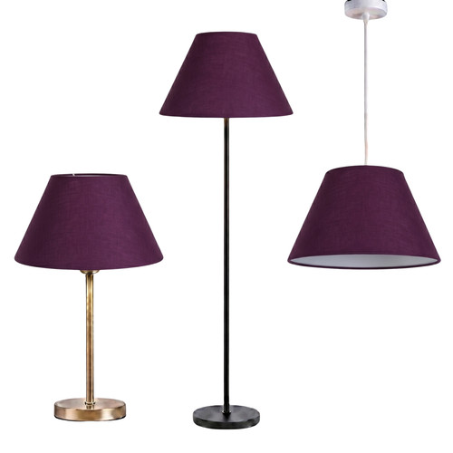 Cotton fabric coolie - cotton, lampshade