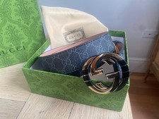 Gucci ladies/mens leather belt