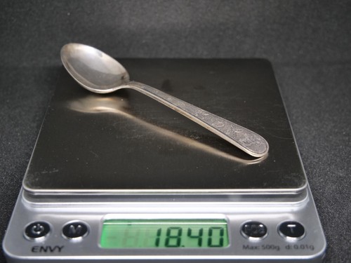 Sterling silver coffee spoons - sterling,