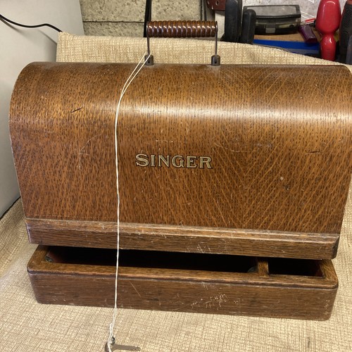 Singer sewing machine wooden