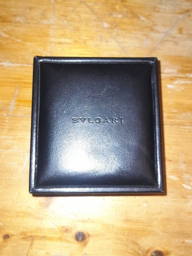 Bvlgari jewellery leather box - bvlgari,