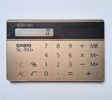 Vintage 1980s Casio SL-760A