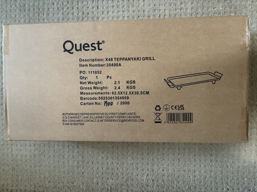 Quest x48 teppanyaki grill - quest,