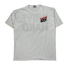 Castrol Gtx All Sport T-Shirt - XL White Cotton