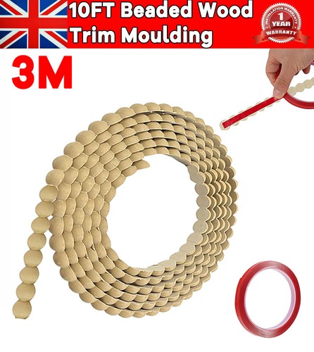 Diy beaded moulding trim 10ft - diy,