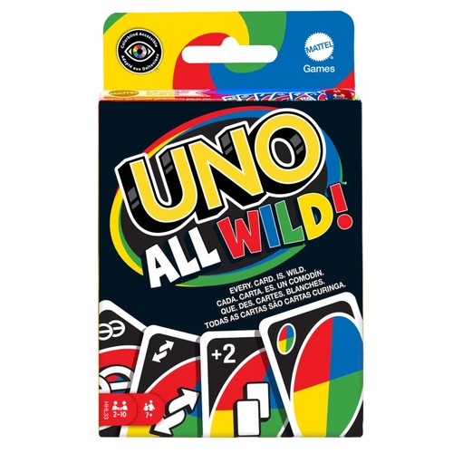 Uno all wild family card - wild!,