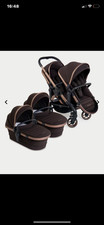 Icandy peach 7 twin prams and