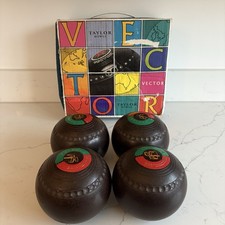 Henselite Super-Grip Bowls Set – Size 4 - With Thomas Taylor Box