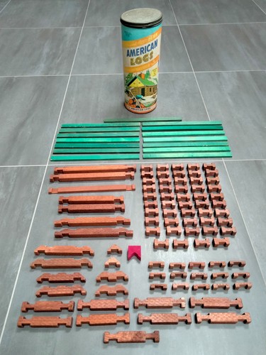 American logs set - american, no.