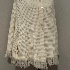 Vintage 60s70s waffle knit