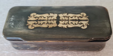 Small Antique Inlaid Horn