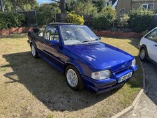 1989 Ford Escort XR3i Cabriolet 1.6 Petrol Manual