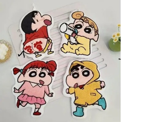 Shin chan cartoon coral fleece - chan,