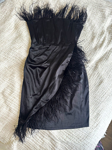 Club london black satin - club, l