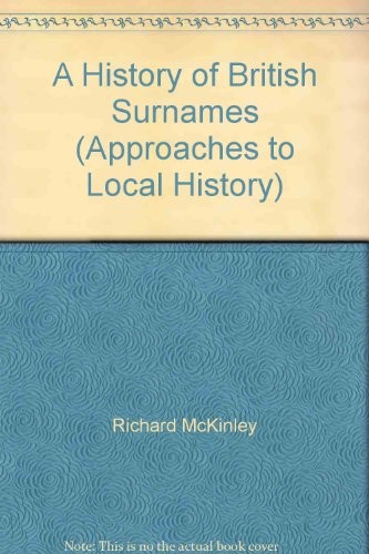 History british surnames - history,