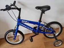 Ridgeback MX14 bicycle with stabilisers