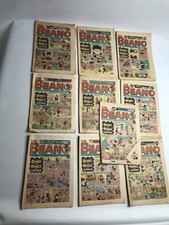 1982 BEANO COMICS x10 issues
