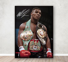 Mike Tyson Boxing Signed