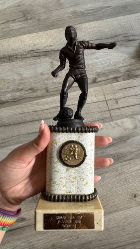 Old trophy football - trophy, kodak