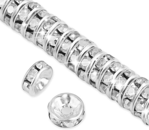 200 pcs 8mm sparkling - 8mm,