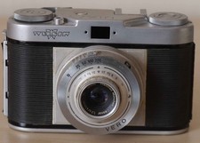 Wirgin Edixa camera with named leather case.(Spares or repair)