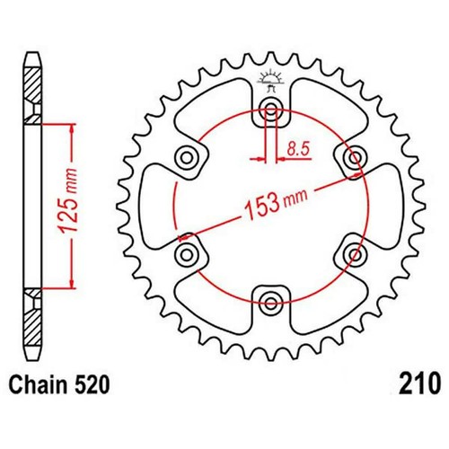 Black z40 520 - crown, 125