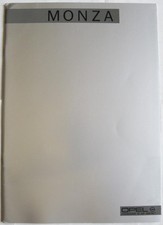 OPEL Monza Car Sales Brochure