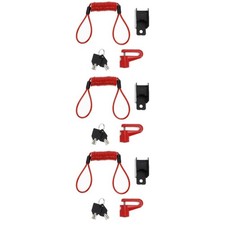 3 Sets Bike Lock Cable with