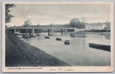BALLOCH BRIDGE Dunbartonshire Postcard, Postmarked 1904