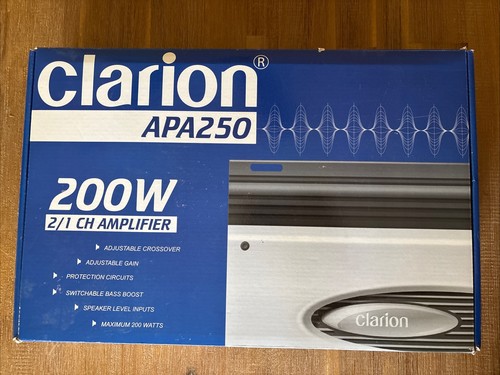Clarion apa250 channel - 2/1,