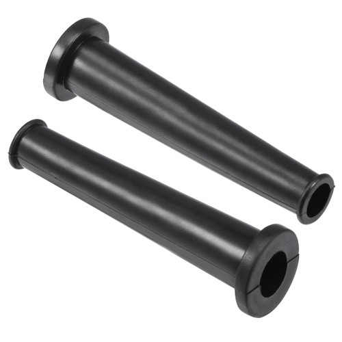 5pcs 80mm length black - length, rubber