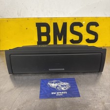 BMW E46 3 series - Black Centre Console Storage Folding Tray Cubby Front