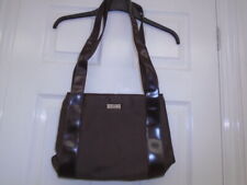 1 Brown shoulder bag with shiny brown straps, GIONNI ACCESSORIES