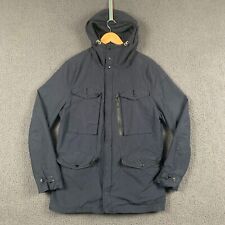 SCHOTT Jacket Mens L Black 3 In 1 Parka Utility Coat Insulated Hooded Lined