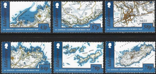 2017 alderney a594 - sg, a594/a599