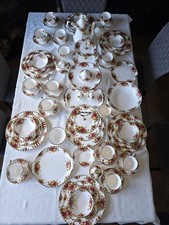 Royal Albert Old Country Roses Crockery Set 65 Pieces