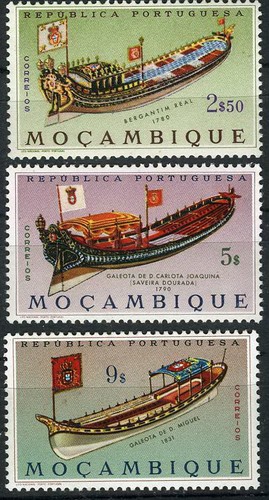 Mozambique 1964 royal barges - 1964,