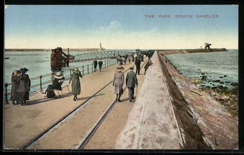 South shields the pier - shields,,