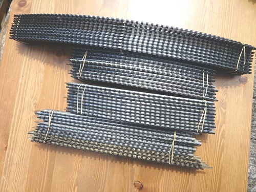 Gauge steel track approx 40 - oo,