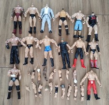 WWE Wrestling Action Figure Custom Fodder Bundle Job Lot Mattel X14 Bodies+ Arms