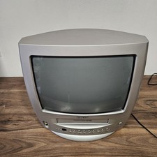 Samsung 14” crt tv hq vhs player Retro Gaming vgc fully working 