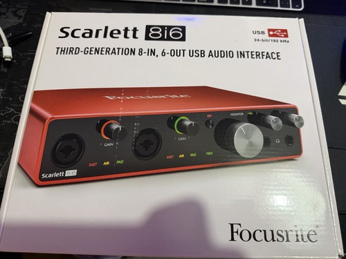 Focusrite scarlett 8i6 3rd gen - focusrite,