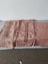 Amal Premium Unstitched 3PC Suit | Embroidered Lawn with Chiffli Dupatta