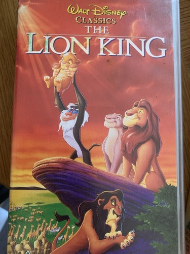 The lion king - disney, vhs