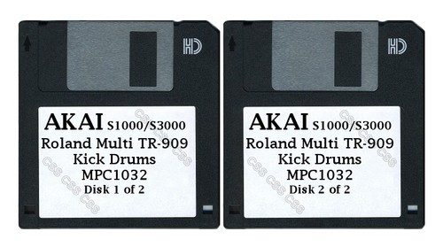 Akai s1000 s3000 - s3000, two