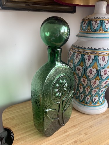 Empoli decanter green glass - green,