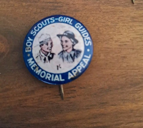 Vintage boy scout - boy, gir1l