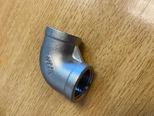 Stainless steel deg elbow - stainless,