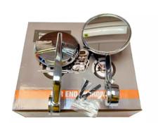 Chrome Bar End Mirror Fit for